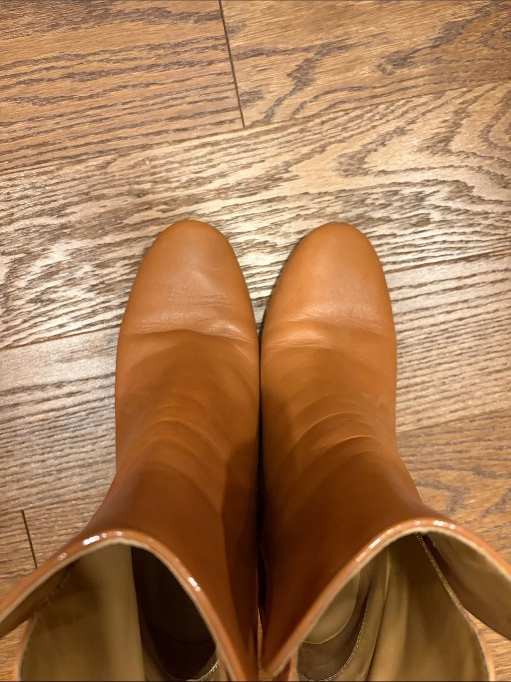 Tory Burch Women's Tan Leather ankle Boots